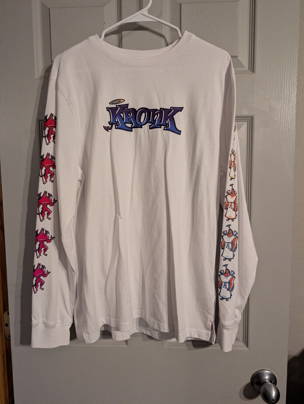 Kronk long sleeve t shirt emperors new groove size medium